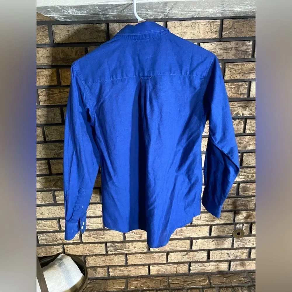 Blue‎ chaps long sleeve button down